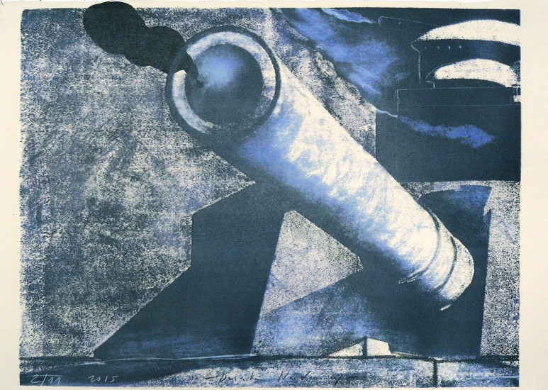 Dziala Navarone | litografia | 50x70 | 2016